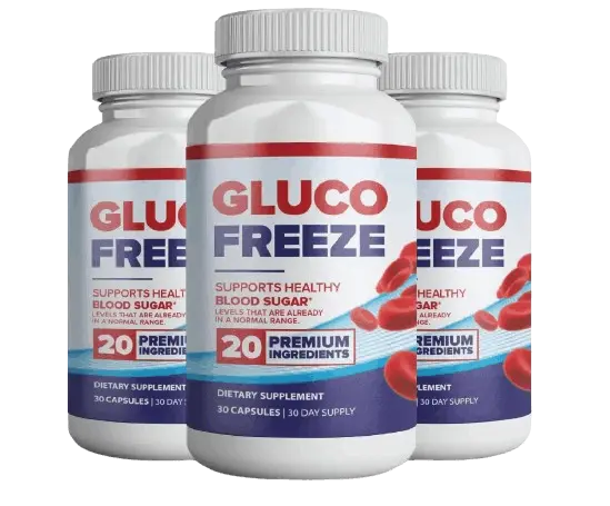 GlucoFreeze 3 bottle